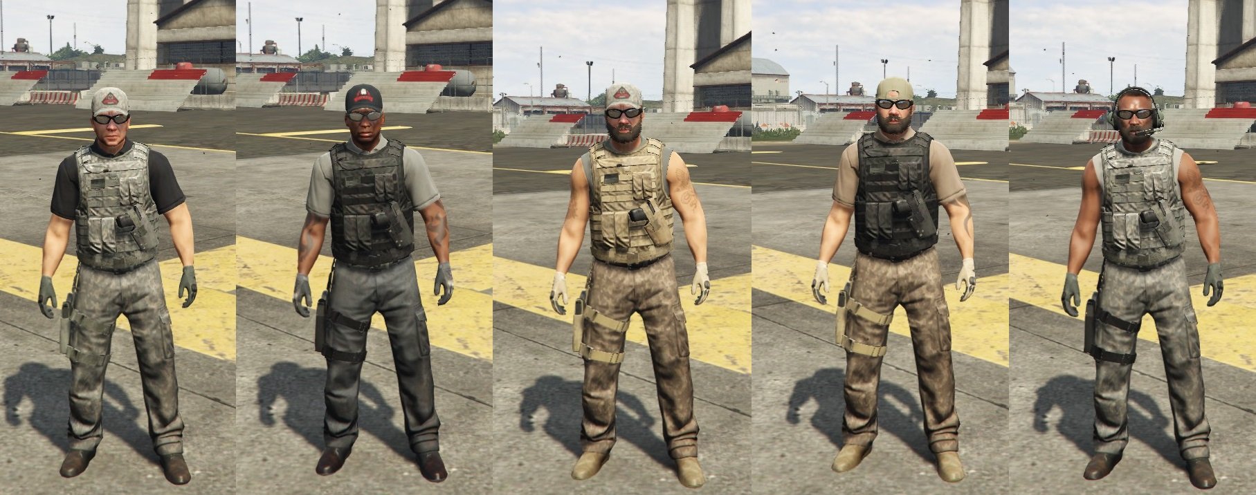 Gta 5 military outfit фото 74
